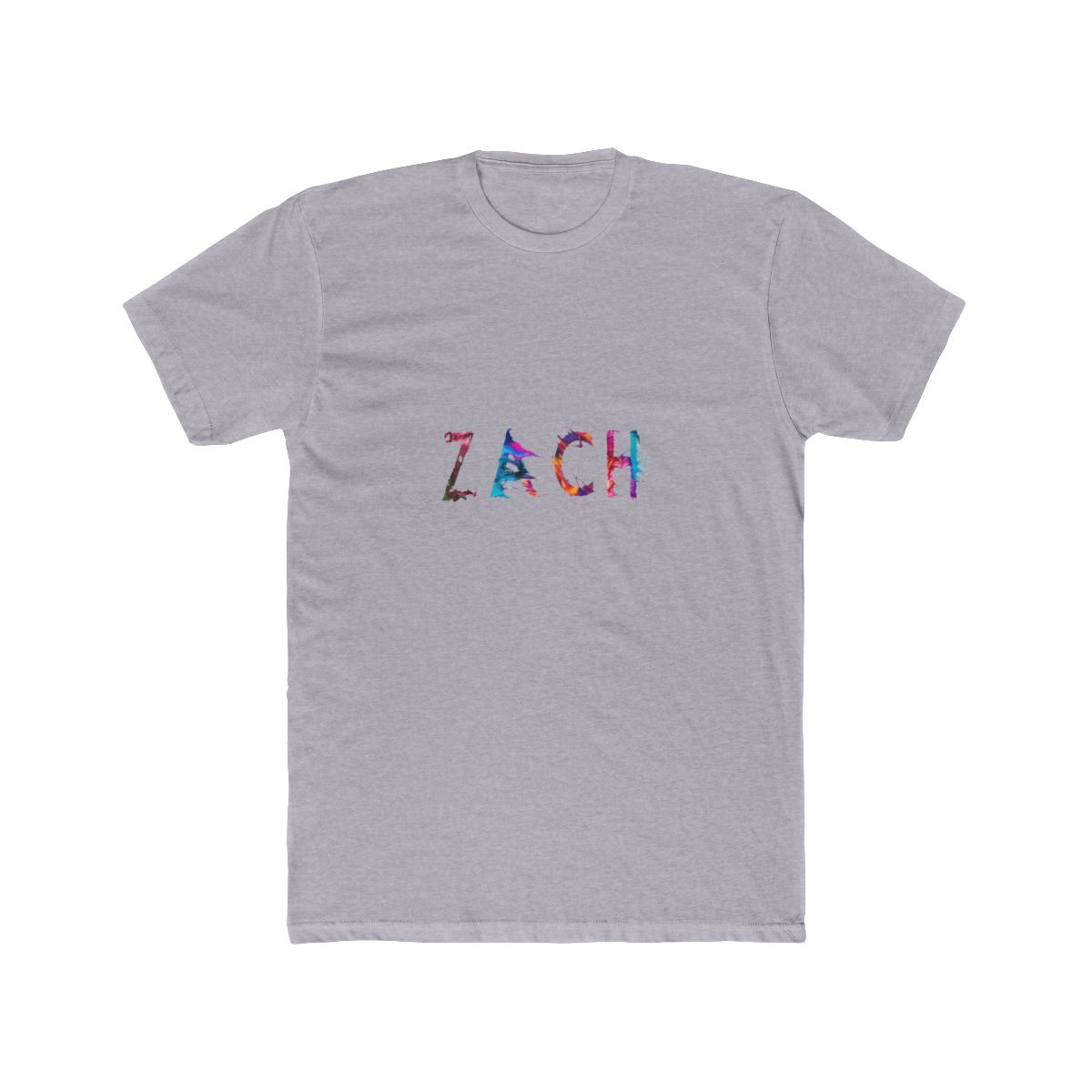 Bold Zach Name Graphic T Shirt - Personalized Confidence Tee - alternate angle 4, merchandise