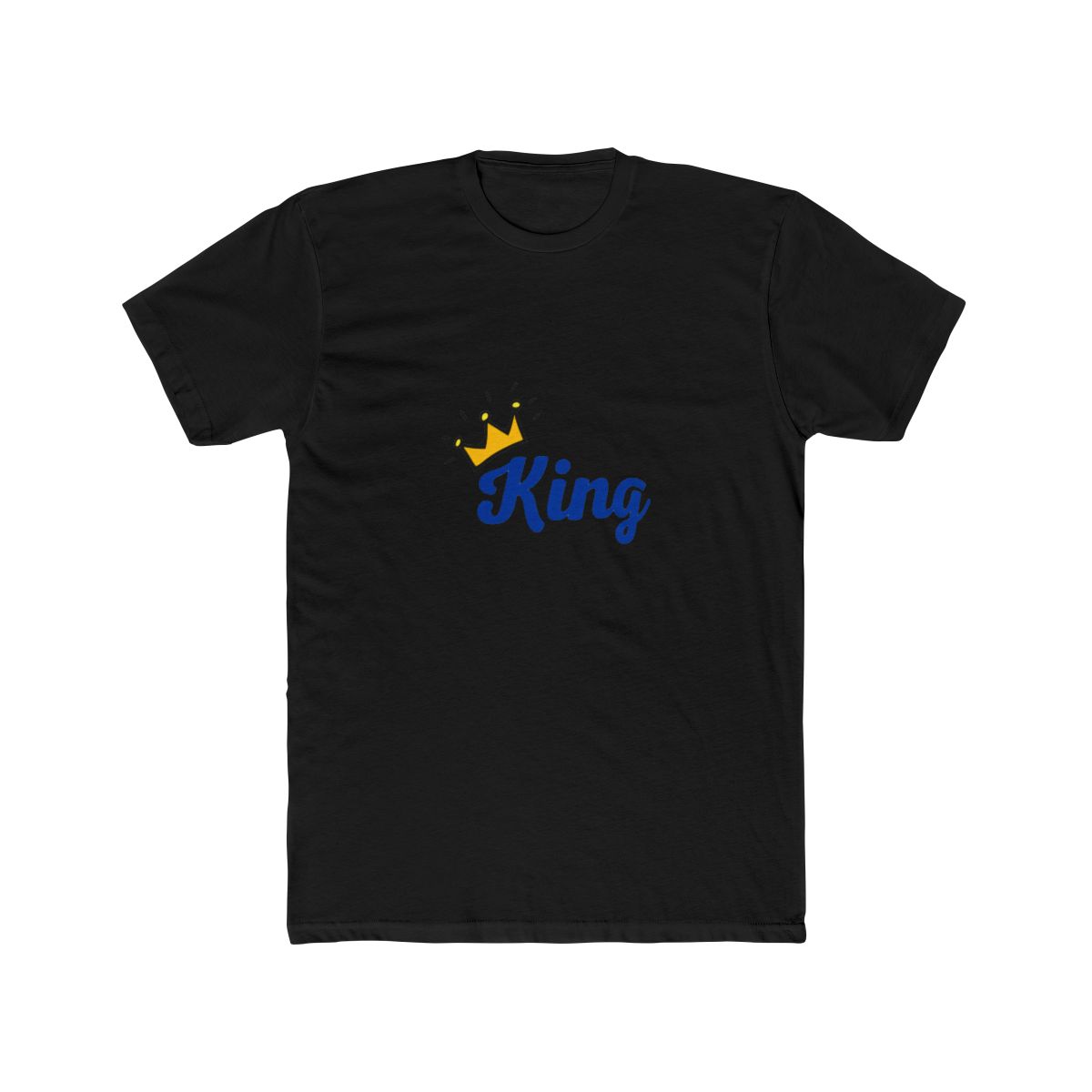 Regal King Crown Graphic T Shirt - Bold Leader Royalty Gift - alternate angle 2, merchandise