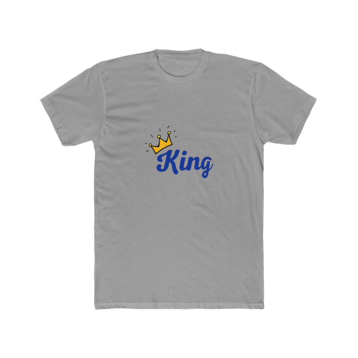 Regal King Crown Graphic T Shirt - Bold Leader Royalty Gift - alternate angle 3, merchandise