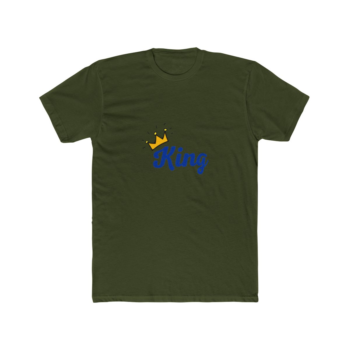 Regal King Crown Graphic T Shirt - Bold Leader Royalty Gift - alternate angle 5, merchandise