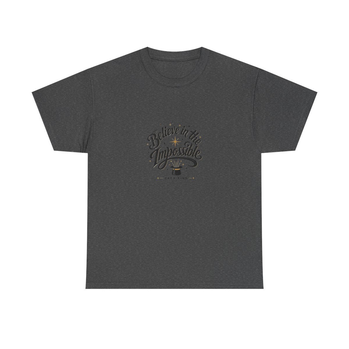Zach King "Believe in the Impossible" Unisex Tee - alternate angle 4, merchandise