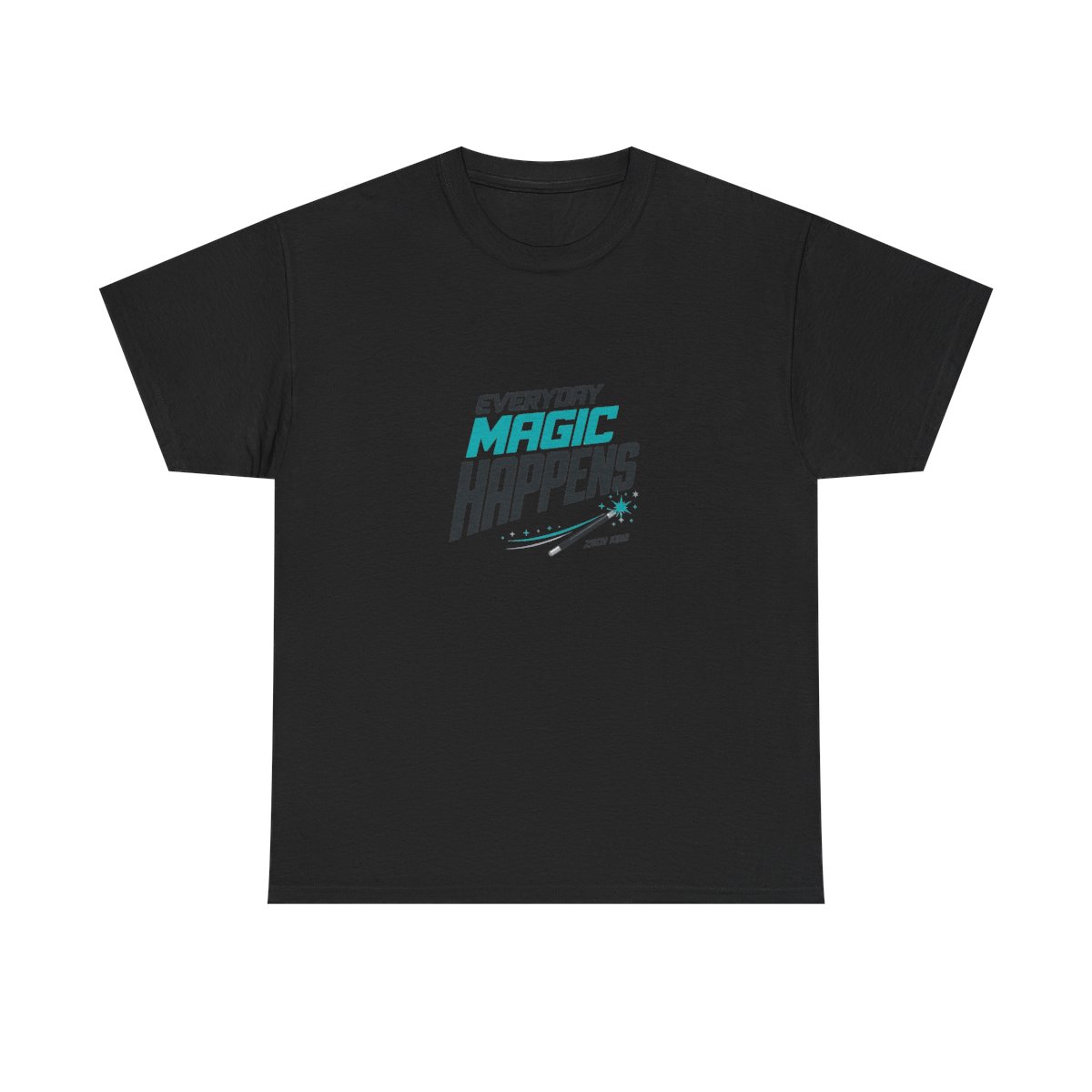 Zach King "Everyday Magic Happens" Unisex Tee - alternate angle 2, merchandise