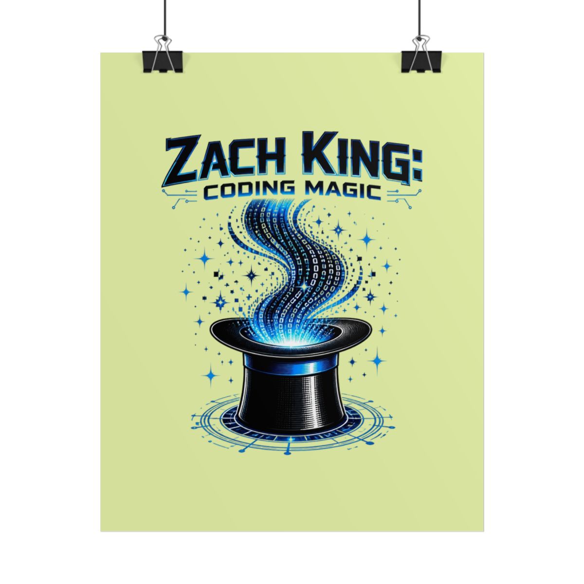 Zach King "Zach King: Coding Magic" Poster