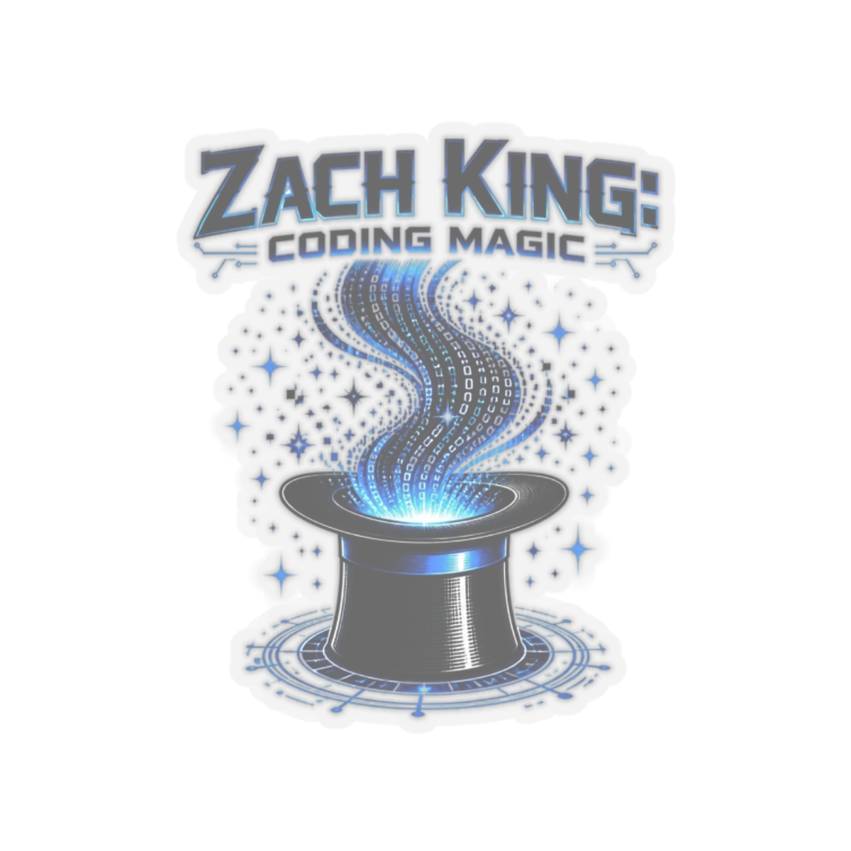 Zach King "Zach King: Coding Magic" Sticker