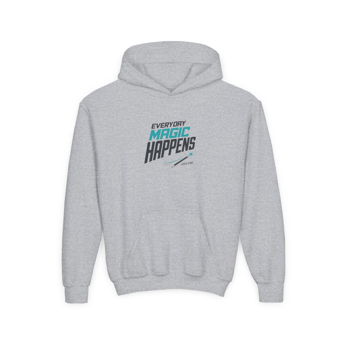 Zach King "Everyday Magic Happens" Kids Hoodie - alternate angle 3, merchandise
