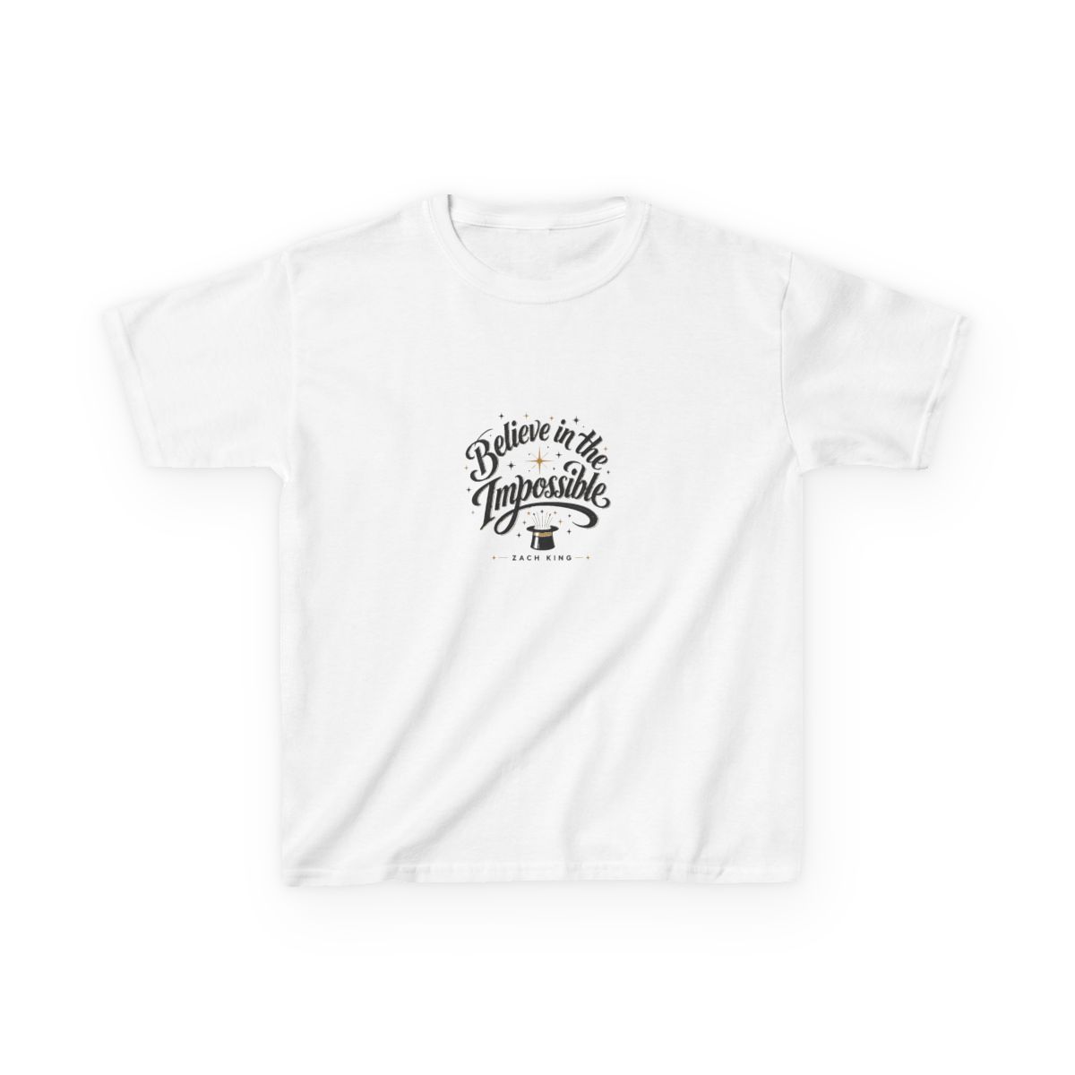 Zach King "Believe in the Impossible" Unisex Kids Tee
