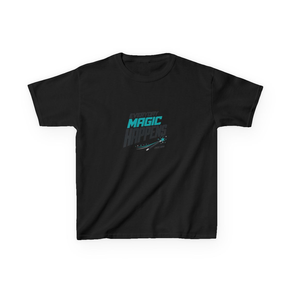 Zach King "Everyday Magic Happens" Unisex Kids Tee - alternate angle 2, merchandise