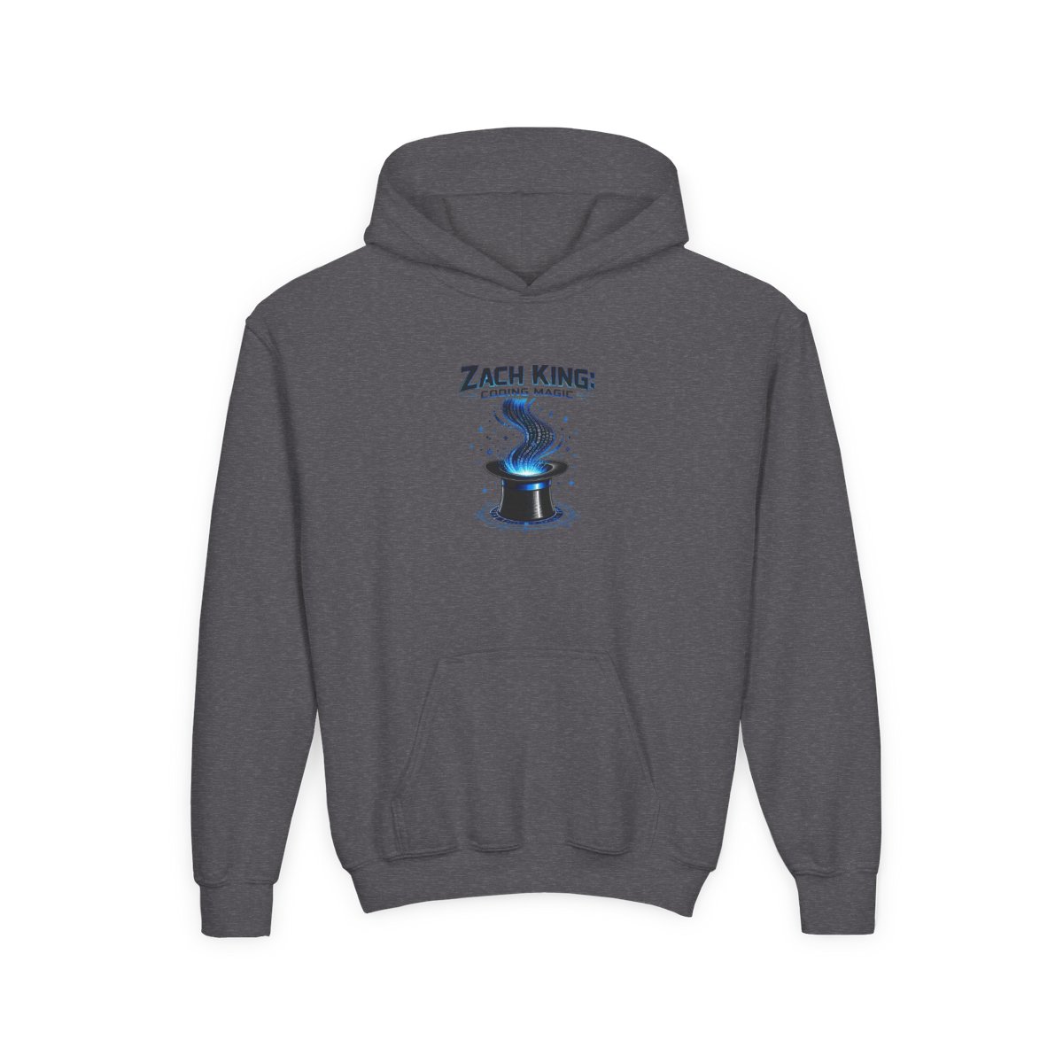 Zach King "Zach King: Coding Magic" Kids Hoodie - alternate angle 4, merchandise