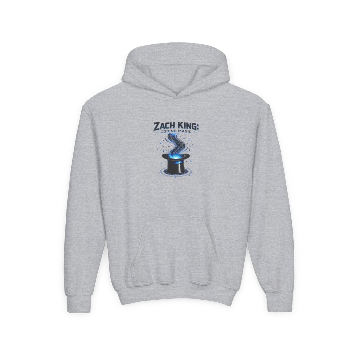 Zach King "Zach King: Coding Magic" Kids Hoodie - alternate angle 3, merchandise