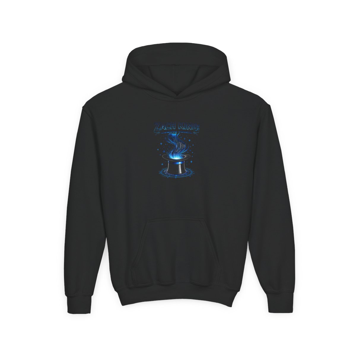 Zach King "Zach King: Coding Magic" Kids Hoodie - alternate angle 2, merchandise