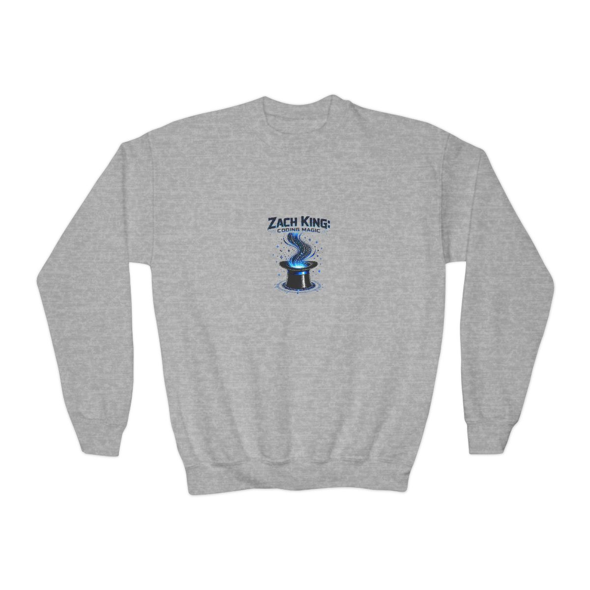 Zach King "Zach King: Coding Magic" Kids Crewneck