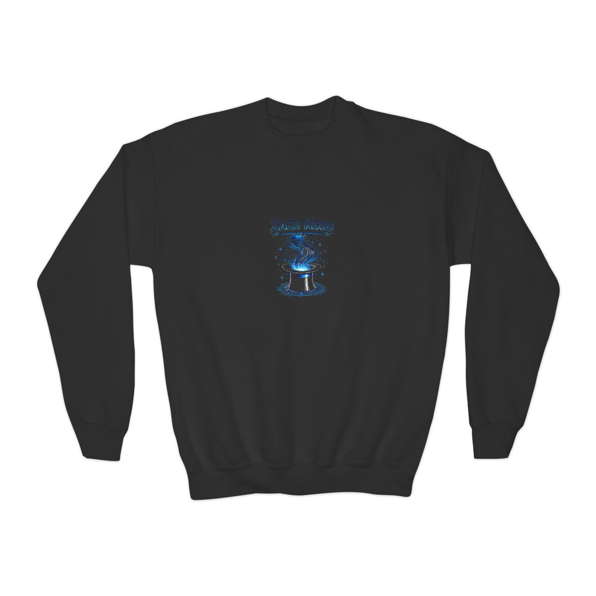 Zach King "Zach King: Coding Magic" Kids Crewneck - alternate angle 2, merchandise